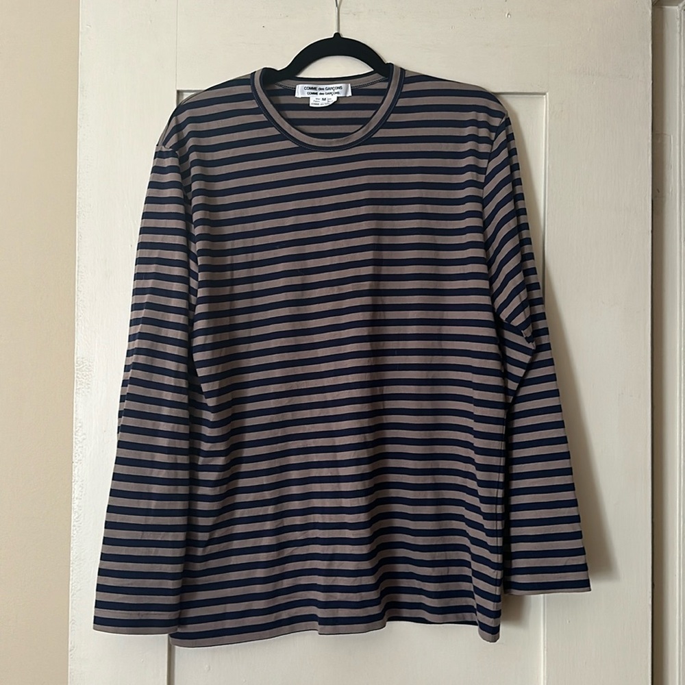 Comme des Garcons Striped Long-sleeve Shirt Medium